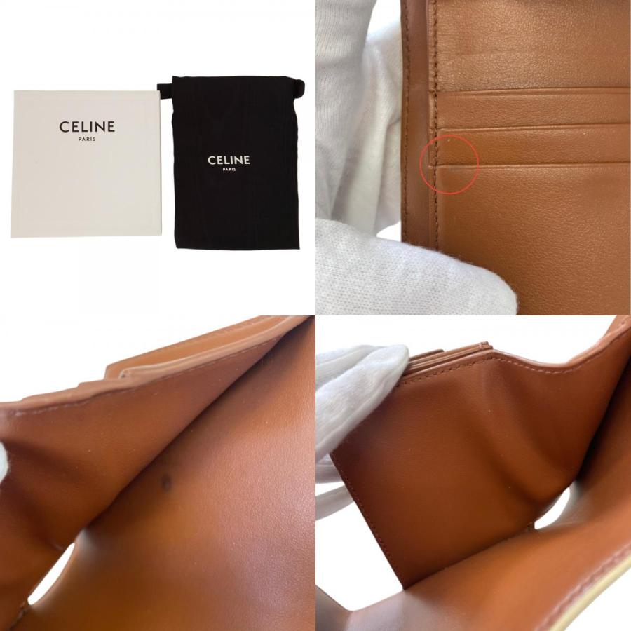 CELINE（セリーヌ） 良品 スモール トリオンフ ウォレット 三つ折り