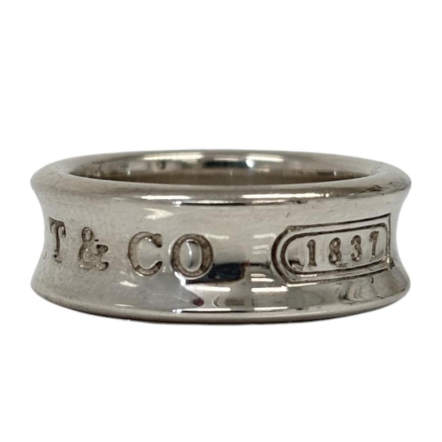 美品 TIFFANY＆Co ティファニー ナローリング 1837 約9号 925 TIFFANY&Co.（ティファニー） 美品 1837 925 ナローリング 約9号
