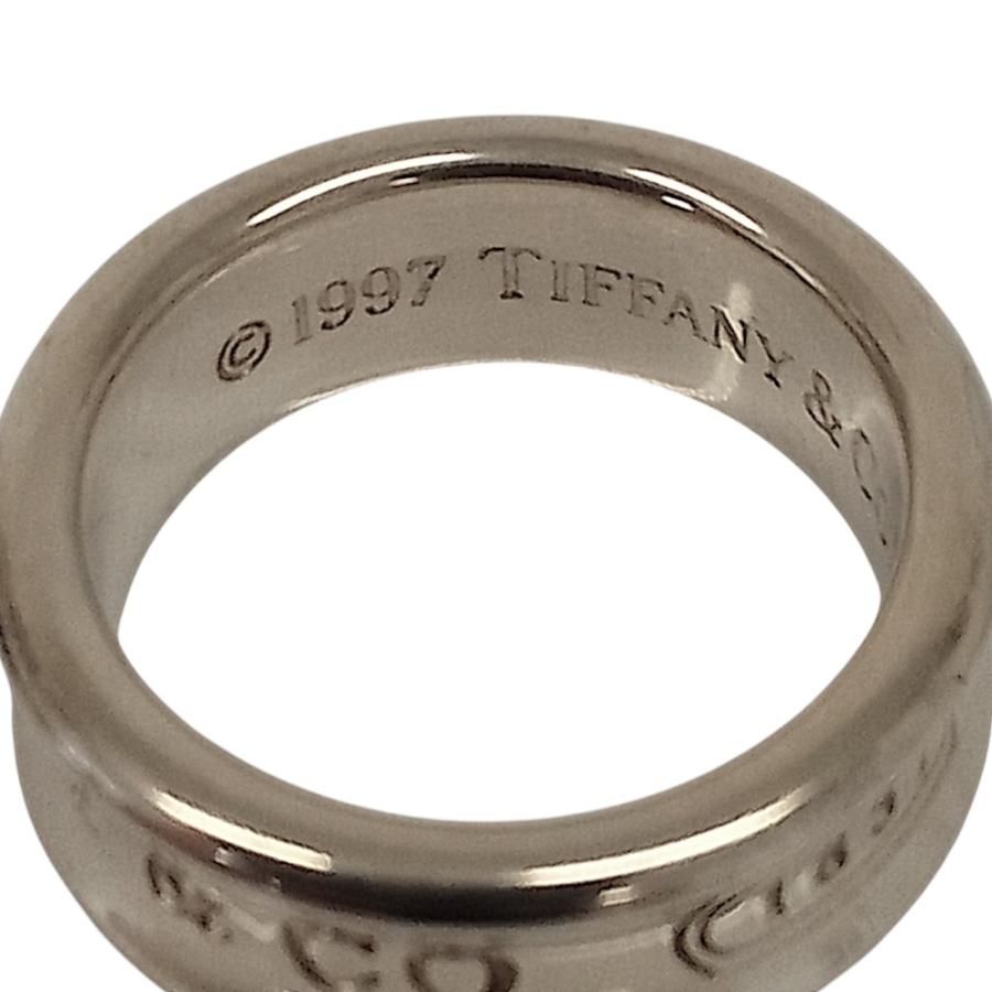 美品 TIFFANY＆Co ティファニー ナローリング 1837 約9号 925 TIFFANY&Co.（ティファニー） 美品 1837 925 ナローリング 約9号
