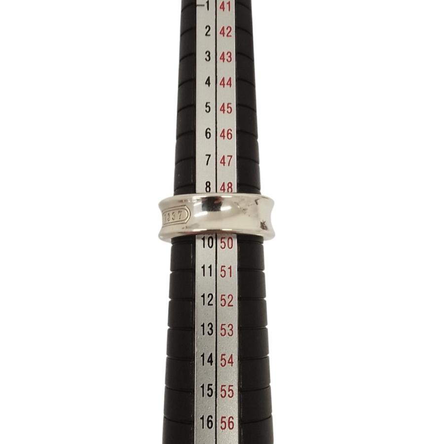 TIFFANY&Co.（ティファニー） 美品 1837 925 ナローリング 約9号