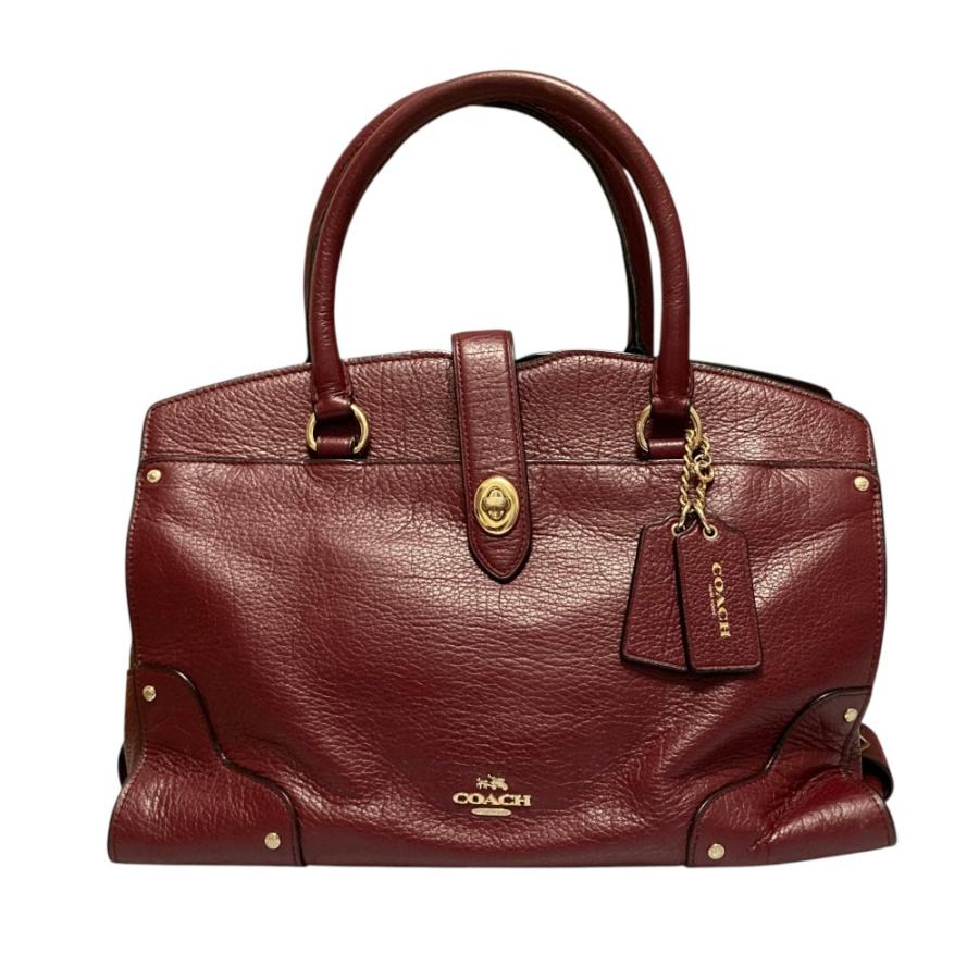 未使用】コーチ COACH 2WAY ハンドバッグ ショルダーバッグ サッチェル