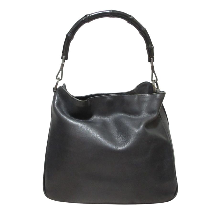 GUCCI（グッチ） バンブーハンドル レザー 2way ハンドバッグ