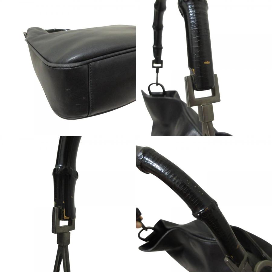 GUCCI（グッチ） バンブーハンドル レザー 2way ハンドバッグ