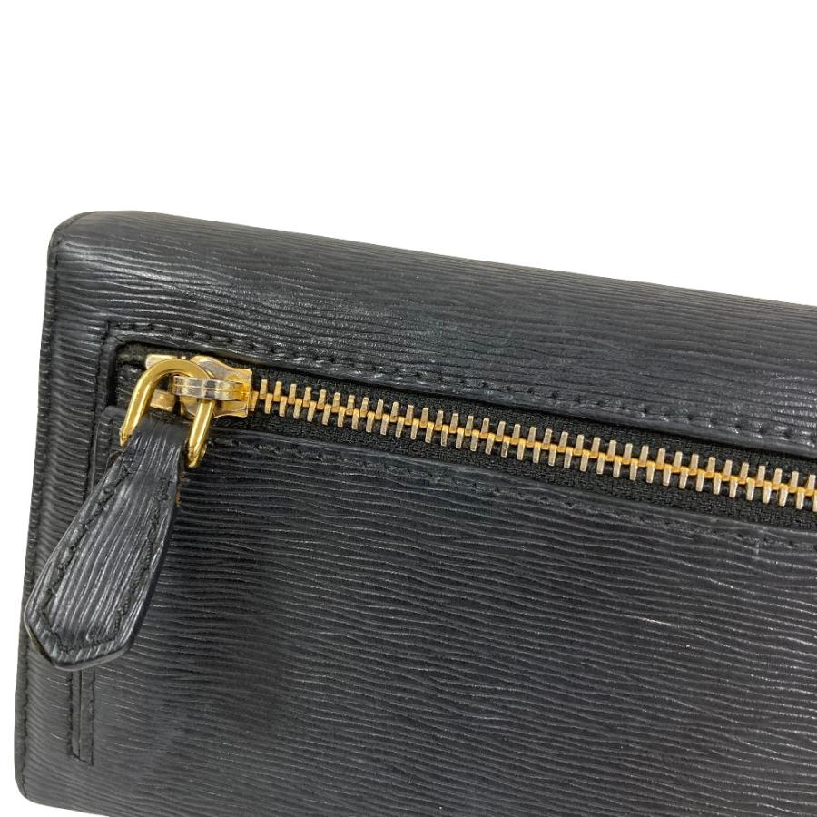 PRADA（プラダ） ヴィッテロ ムーブレザー フラップ ロングウォレット 