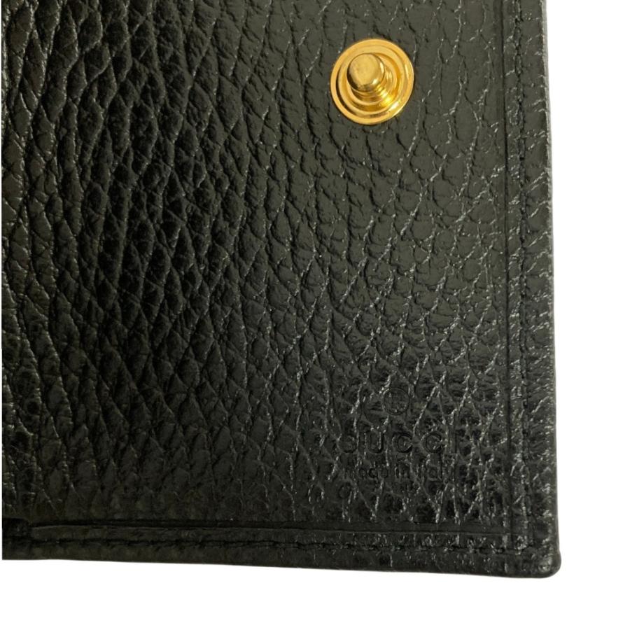 GUCCI（グッチ） 未使用 GG マーモント トリフォールド ダブルフラップ
