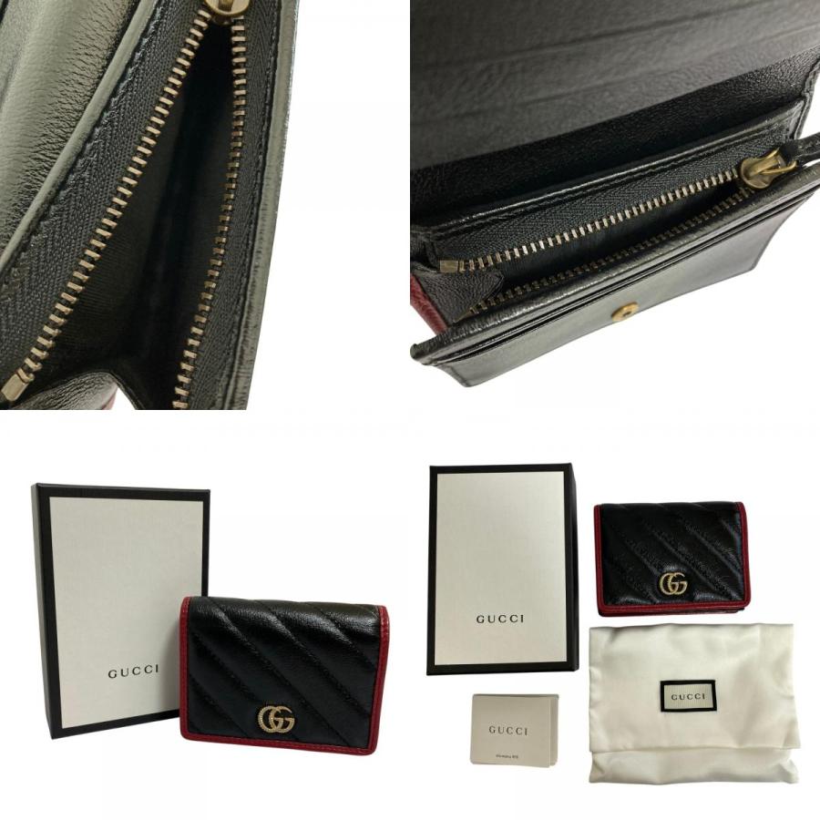 GUCCI（グッチ） 未使用 GG マーモント キルティング コンパクト