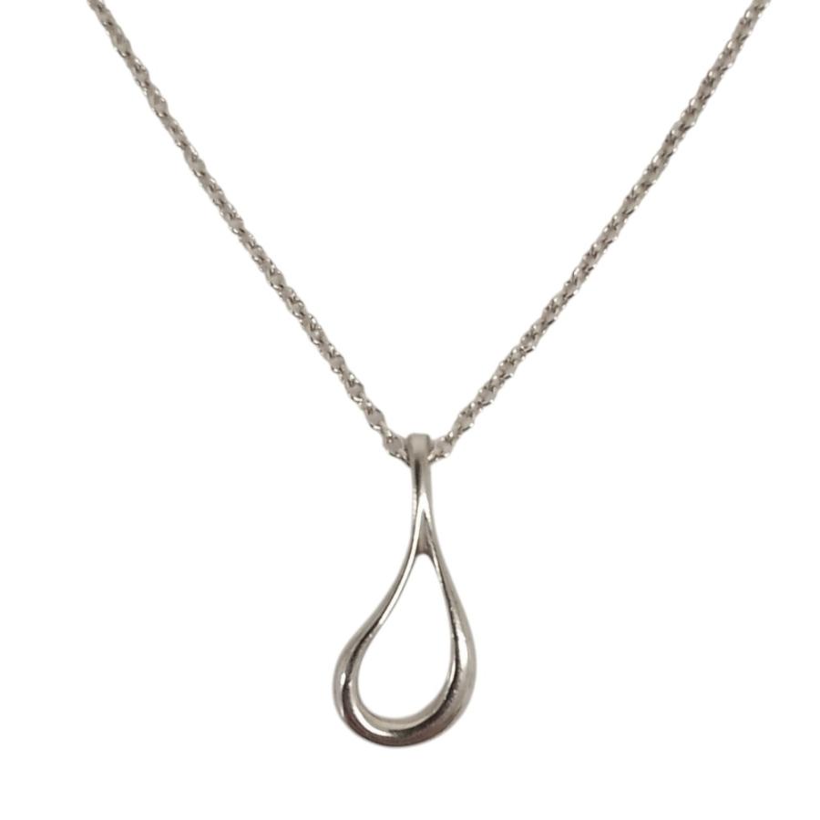 TIFFANY&Co.（ティファニー） 美品 オープンティアドロップ ネックレス 