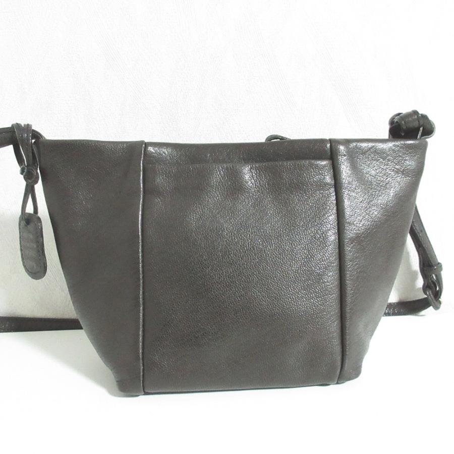美品 genten ゲンテン ゴートベーシック ミニショルダーバッグ ブラウン レディース 古着 中古 USED genten（ゲンテン） 美品 ゴートベーシック ミニショルダーバッグ