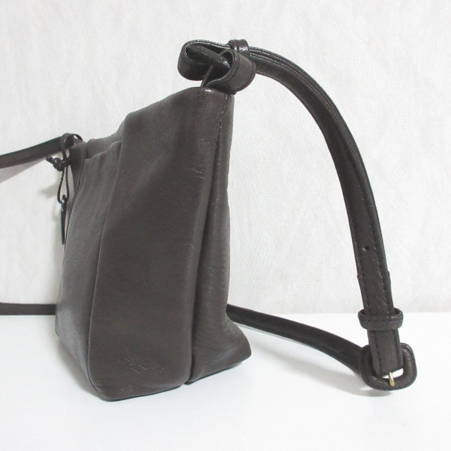 美品 genten ゲンテン ゴートベーシック ミニショルダーバッグ ブラウン レディース 古着 中古 USED genten（ゲンテン） 美品 ゴートベーシック ミニショルダーバッグ