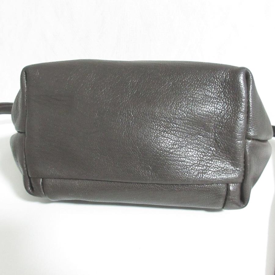 美品 genten ゲンテン ゴートベーシック ミニショルダーバッグ ブラウン レディース 古着 中古 USED genten（ゲンテン） 美品 ゴートベーシック ミニショルダーバッグ