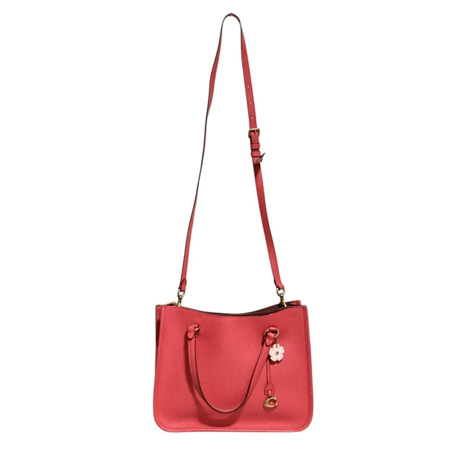 COACH（コーチ） 良品 キャリーオール レザー 2way ショルダーバッグ 