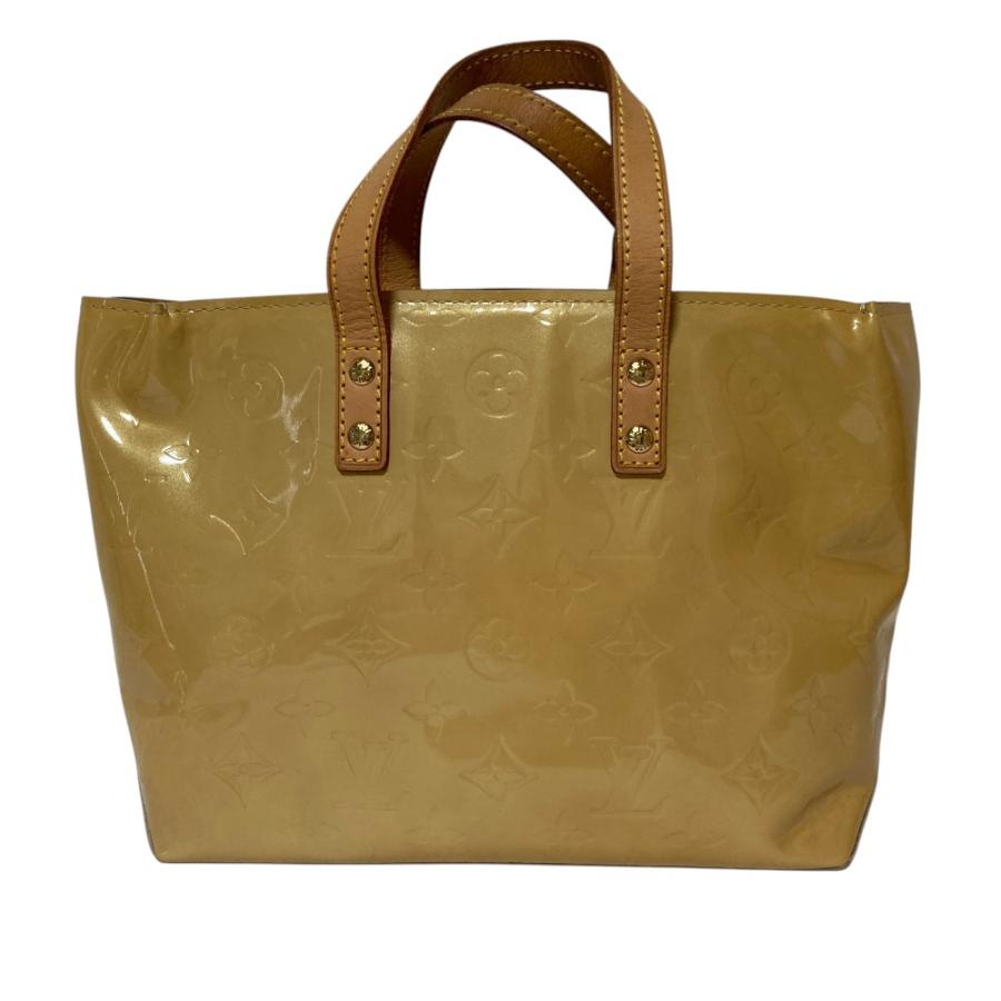 【美品】LOUIS VUITTON トートバッグ リードPM ベージュ LOUIS VUITTON（ルイ・ヴィトン） 美品 リードPM モノグラム ヴェルニ