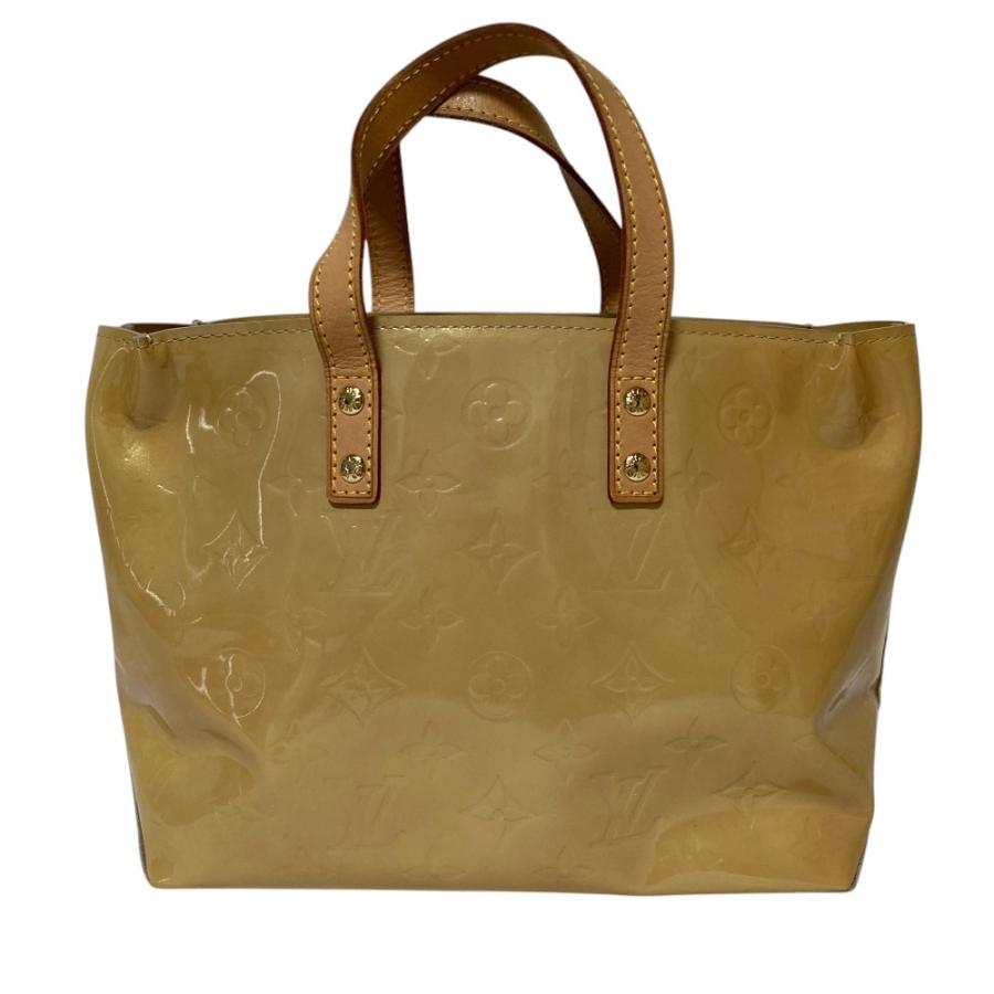 Louis Vuitton ヴェルニリードPM　ベージュ トートバッグ LOUIS VUITTON（ルイ・ヴィトン） 美品 リードPM モノグラム ヴェルニ