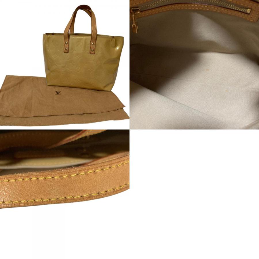 【美品】LOUIS VUITTON トートバッグ リードPM ベージュ LOUIS VUITTON（ルイ・ヴィトン） 美品 リードPM モノグラム ヴェルニ