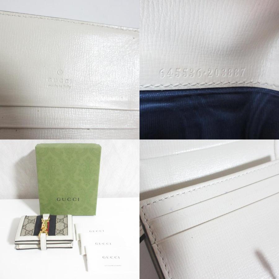GUCCI（グッチ） 美品 ジャッキー コンパクトウォレット 財布 645536 