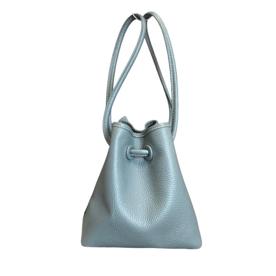 VASIC（ヴァジック） 美品 BOND MINI レザーハンドバッグ ブルー