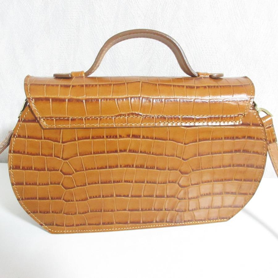 CHRISTIAN VILLA（クリスチャンヴィラ） 美品 クロコ型押し レザー 