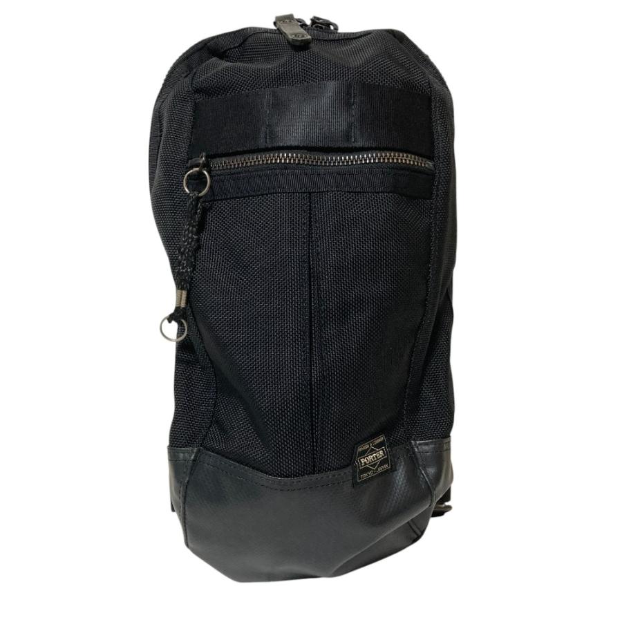 【美品】PORTER ポーター HEAT スリングショルダーバッグ ボディバッグ PORTER 良品 ポーター ヒート スリングショルダーバッグ ボディバッグ