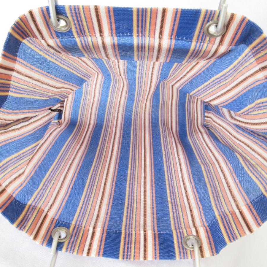 MARNI（マルニ） 良品 フラワーマーケット メッシュ ストライプバッグ