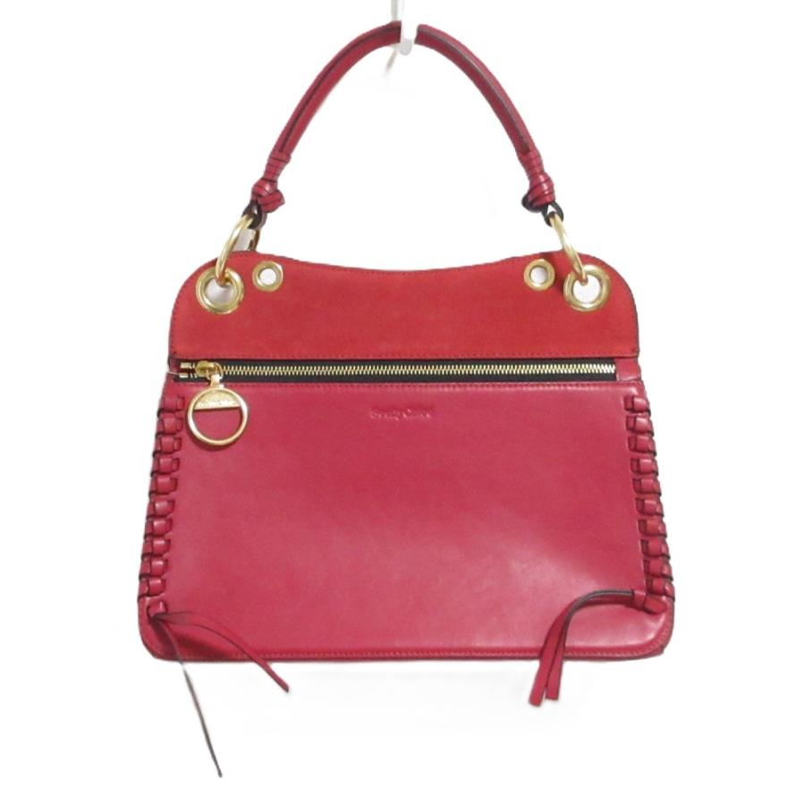 SEE BY CHLOE（シーバイクロエ） 新品同様 レザー トップハンドル 