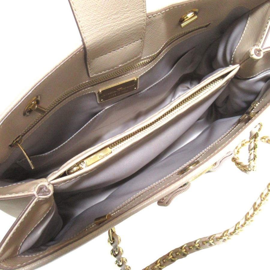 美品 Salvatore Ferragamo サルヴァトーレフェラガモ ヴァラリボン 