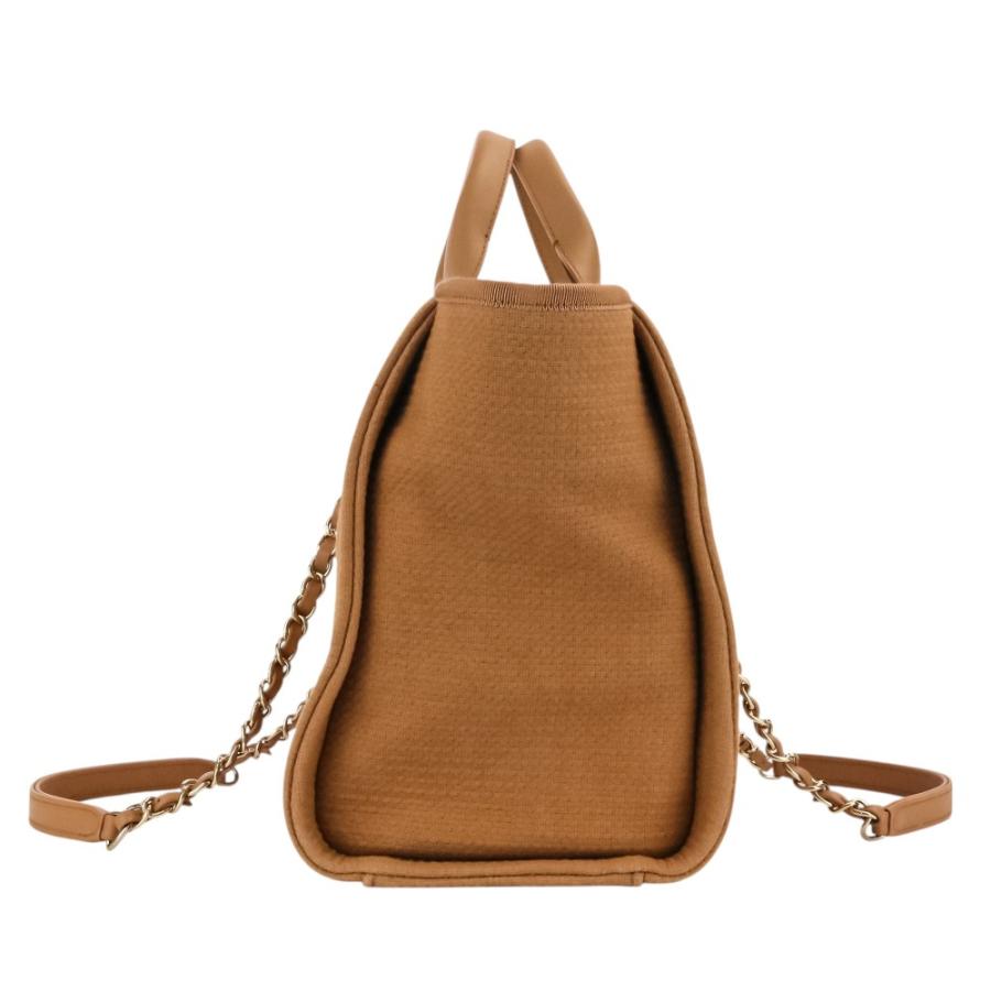 CHANEL（シャネル） 美品 ドーヴィル MM トートバッグ チェーン
