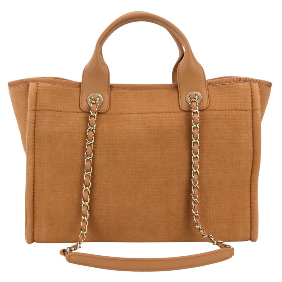 CHANEL（シャネル） 美品 ドーヴィル MM トートバッグ チェーン