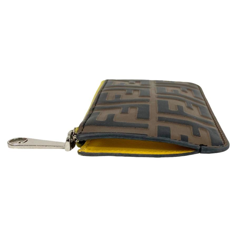 FENDI（フェンディ） 良品 ズッカ フラグメントケース コインケース
