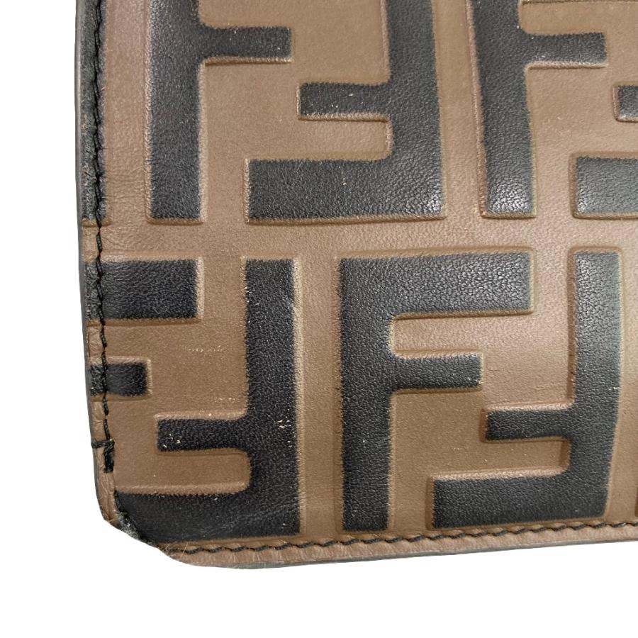 FENDI（フェンディ） 良品 ズッカ フラグメントケース コインケース
