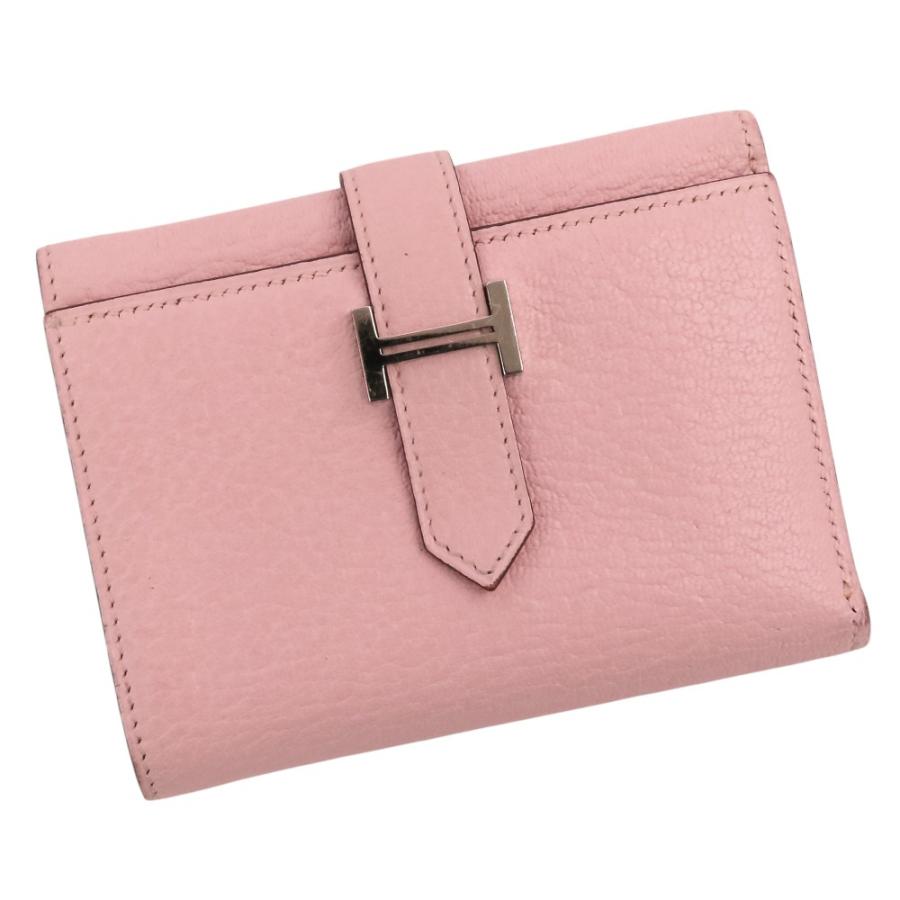 HERMES（エルメス） 良品 ベアンコンビネ コンパクトウォレット 三