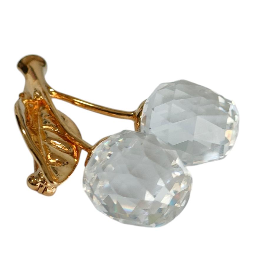 SWAROVSKI（スワロフスキー） 新品同様 チェリー さくらんぼ ピン