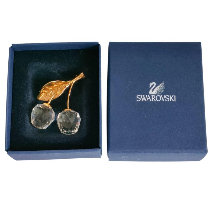 SWAROVSKI（スワロフスキー） 新品同様 チェリー さくらんぼ ピン