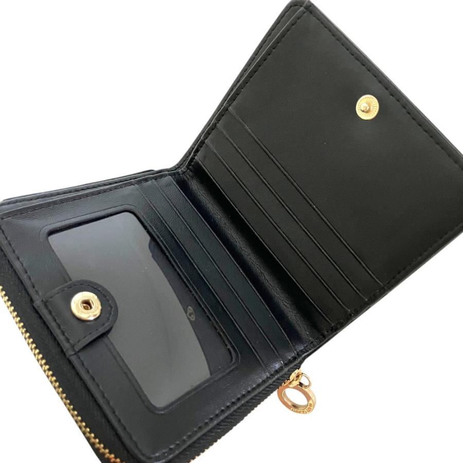 MARY QUANT（マリークヮント） 良品 マリークワント レザー ラウンド