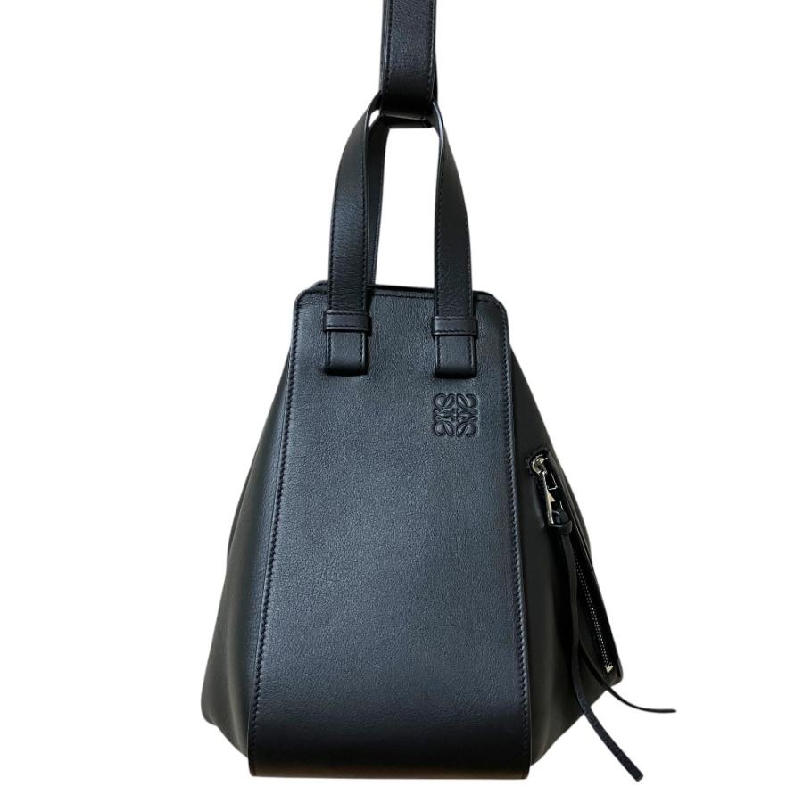LOEWE（ロエベ） 美品 レザー ハンモックスモール ショルダーバッグ 