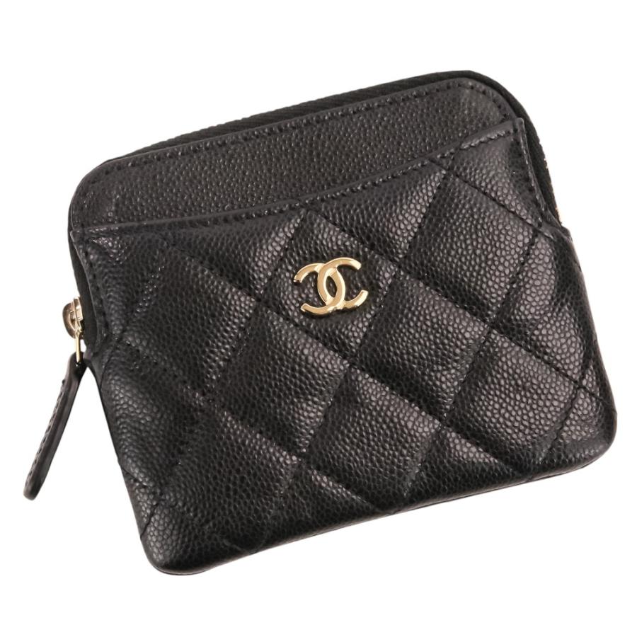 シャネルCHANEL クラシック ジップ パース CHANEL（シャネル） 美品 クラシック ジップコインパース キャビア
