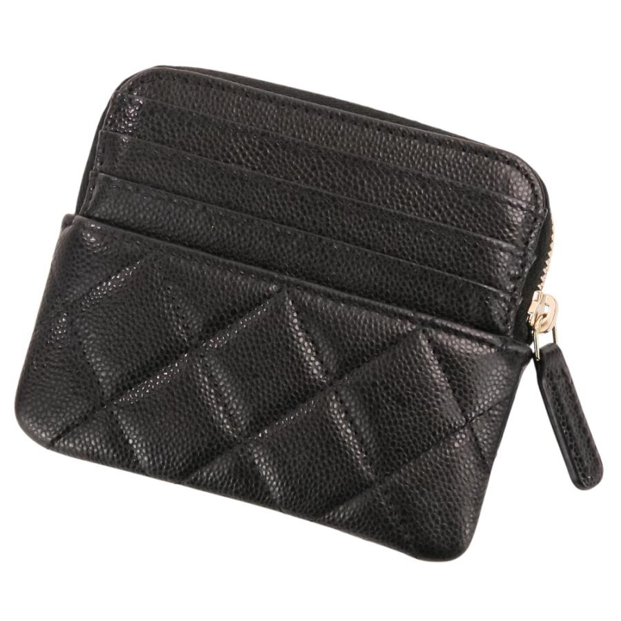 CHANEL（シャネル） 美品 クラシック ジップコインパース キャビア