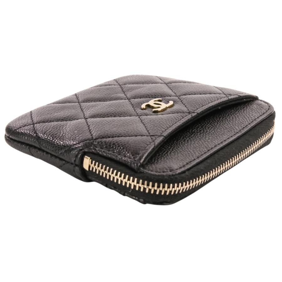 CHANEL（シャネル） 美品 クラシック ジップコインパース キャビア