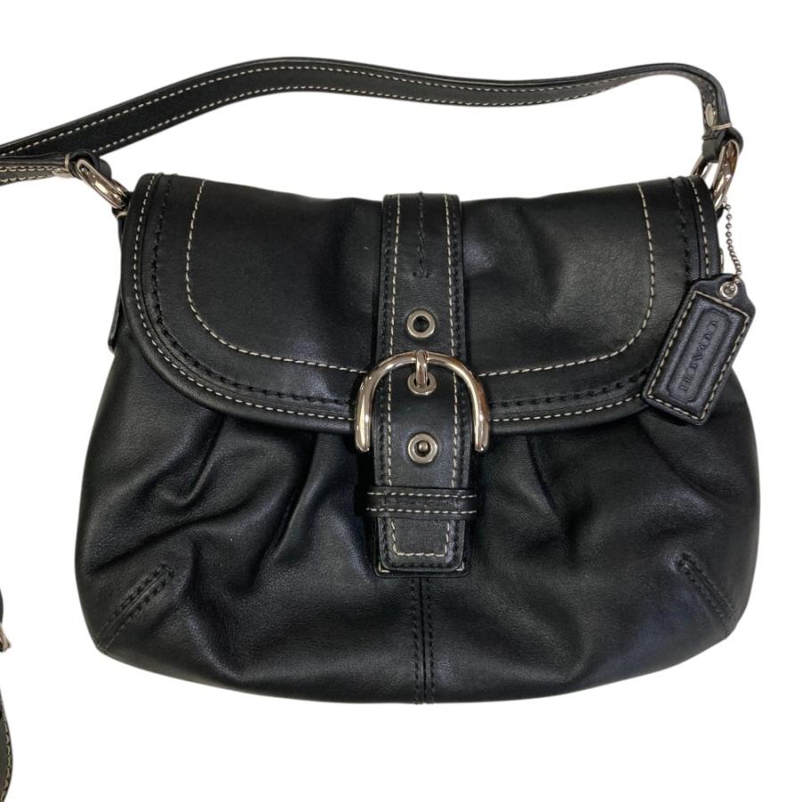 COACH（コーチ） 新品同様 ソーホー レザー ショルダーバッグ F15077