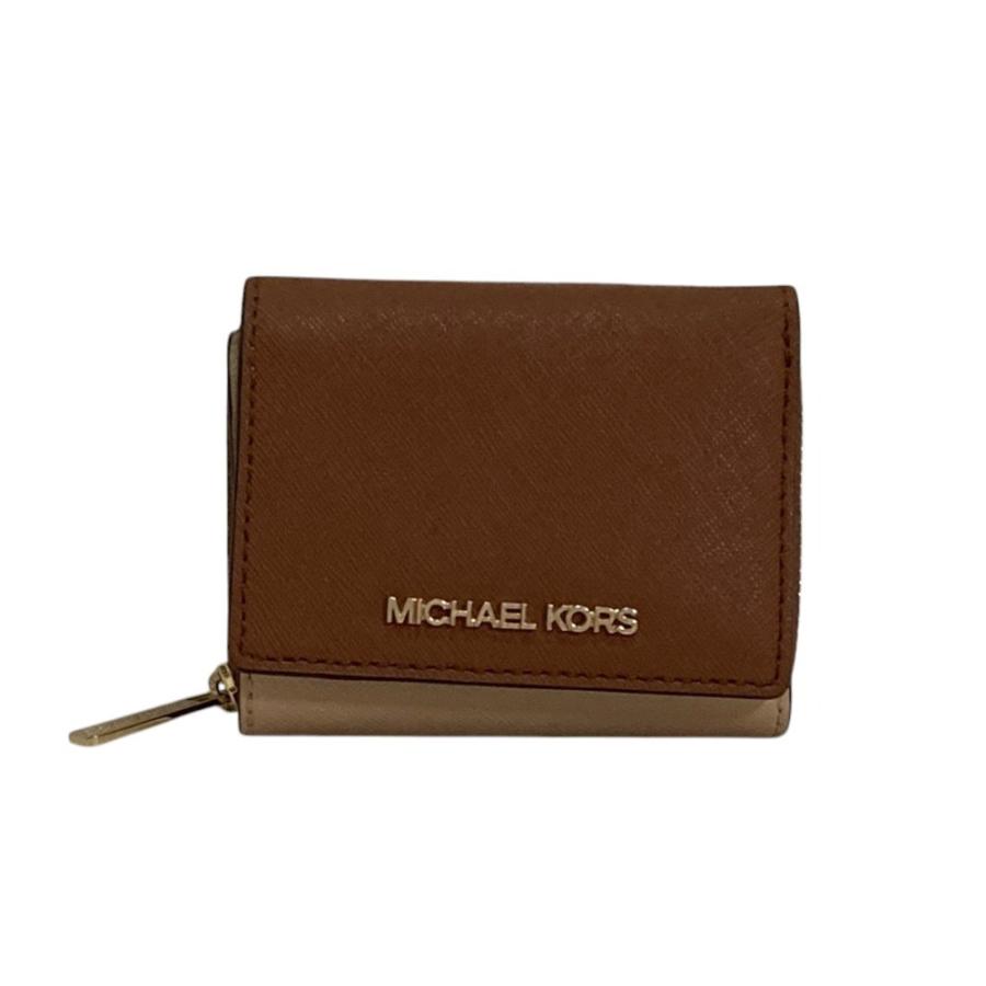 MICHAEL KORS 三つ折り財布 ブラウン MICHAEL KORS（マイケルコース） 未使用 コンパクトウォレット 三