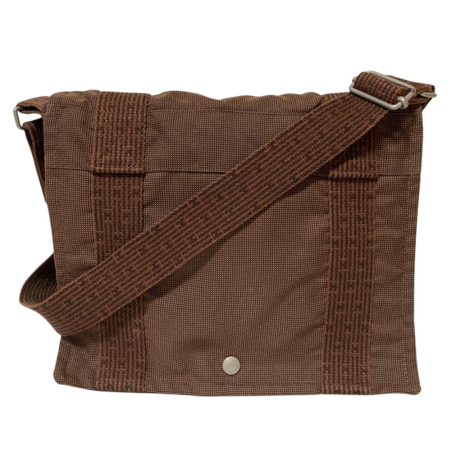 【有紀】エルメス エールラインバサスPM ブラウン HERMES（エルメス） 美品 エールライン バサス PM ショルダーバッグ