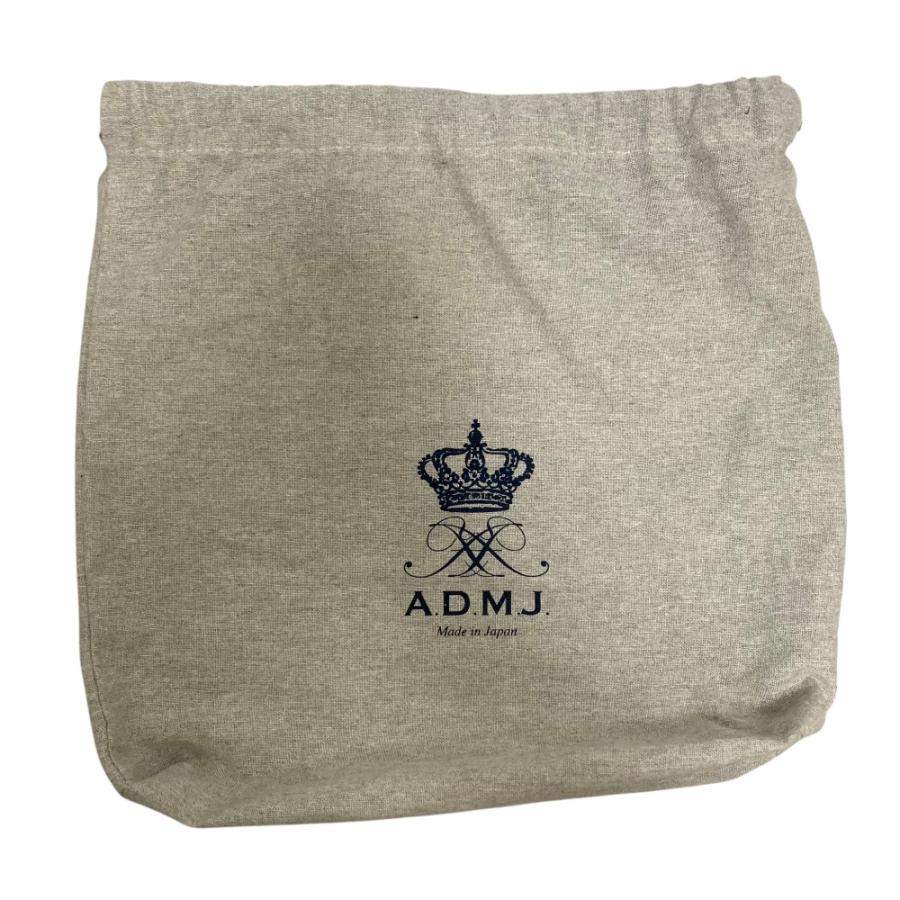 未使用 ADMJ エーディーエムジェイ カモフラ スパンコール ハンドバッグ グレー レディース 古着 中古の画像