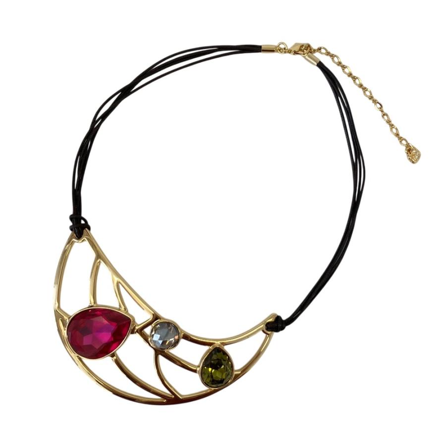 SWAROVSKI（スワロフスキー） 美品 カラーストーン ネックレス 