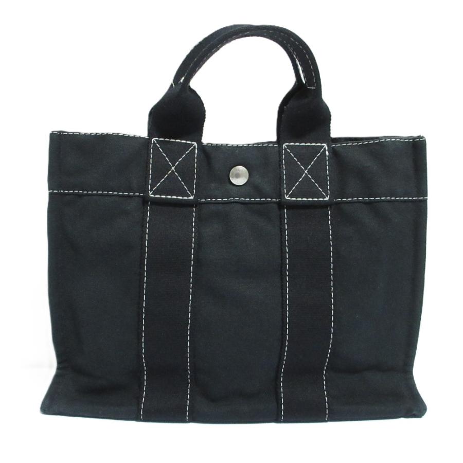 HERMES（エルメス） 良品 ドーヴィルPM キャンバス トートバッグ 