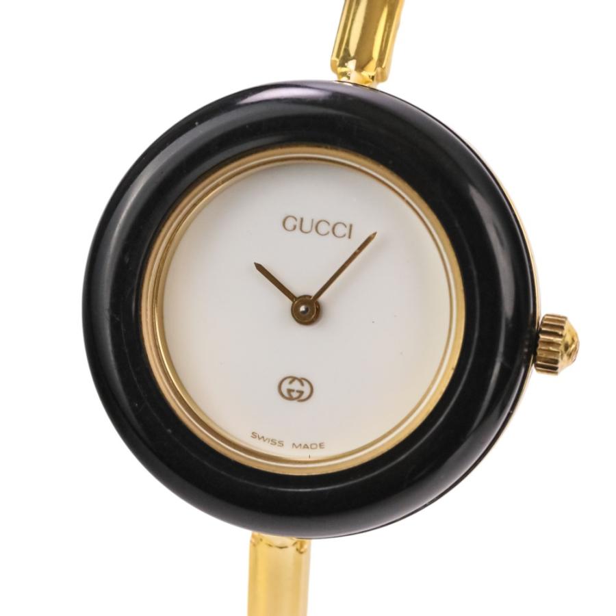 GUCCI（グッチ） 良品 チェンジベゼル クォーツ 腕時計 ウォッチ 白