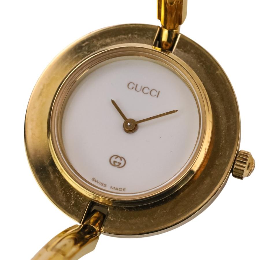 GUCCI（グッチ） 良品 チェンジベゼル クォーツ 腕時計 ウォッチ 白