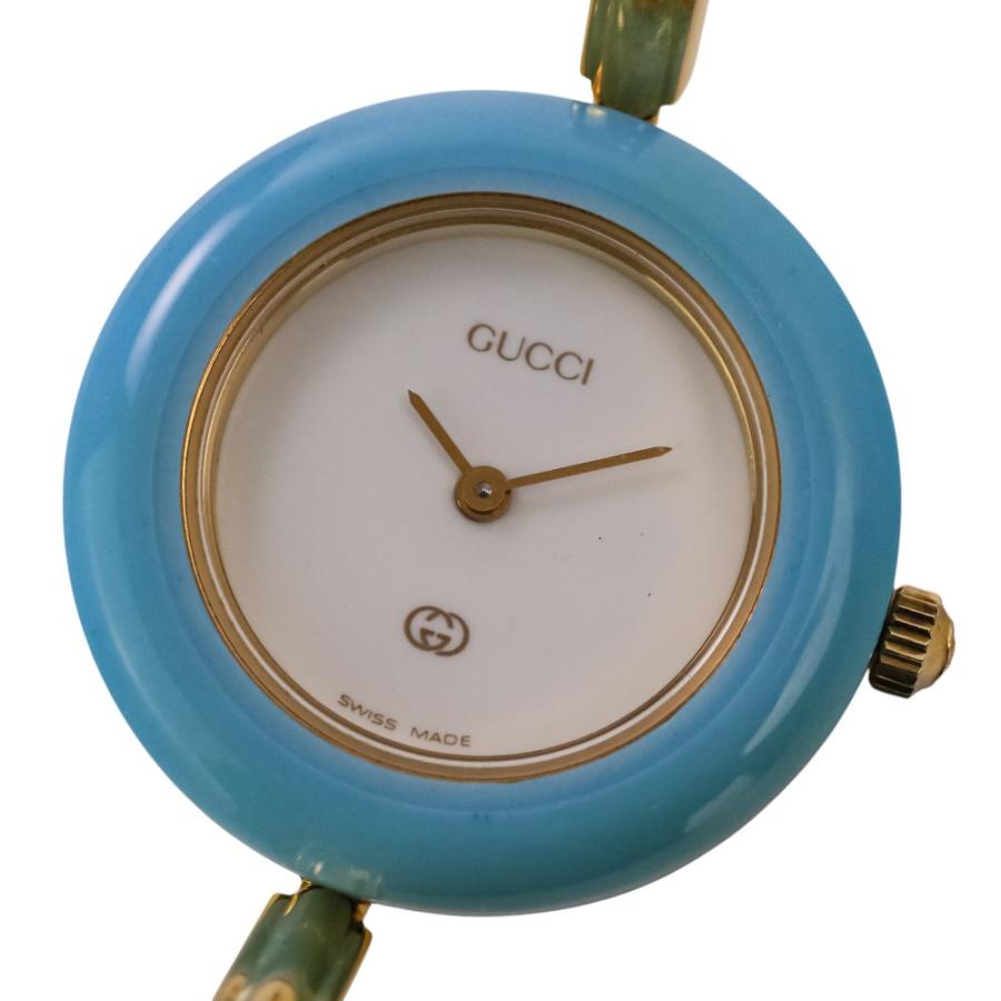 GUCCI（グッチ） 良品 チェンジベゼル クォーツ 腕時計 ウォッチ 白