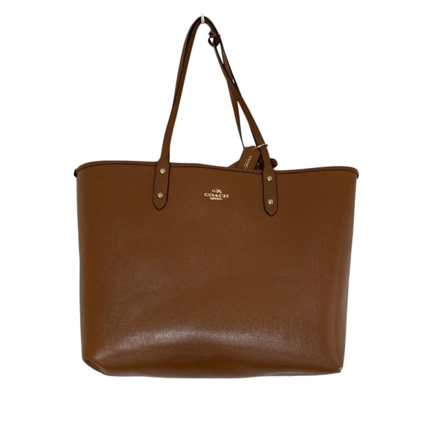 COACH（コーチ） 美品 シグネチャー リバーシブル PVC トートバッグ