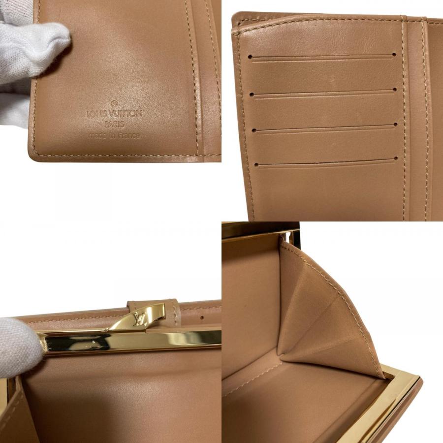 LOUIS VUITTON（ルイ・ヴィトン） 新品同様 ヴェルニ ポルトフォイユ