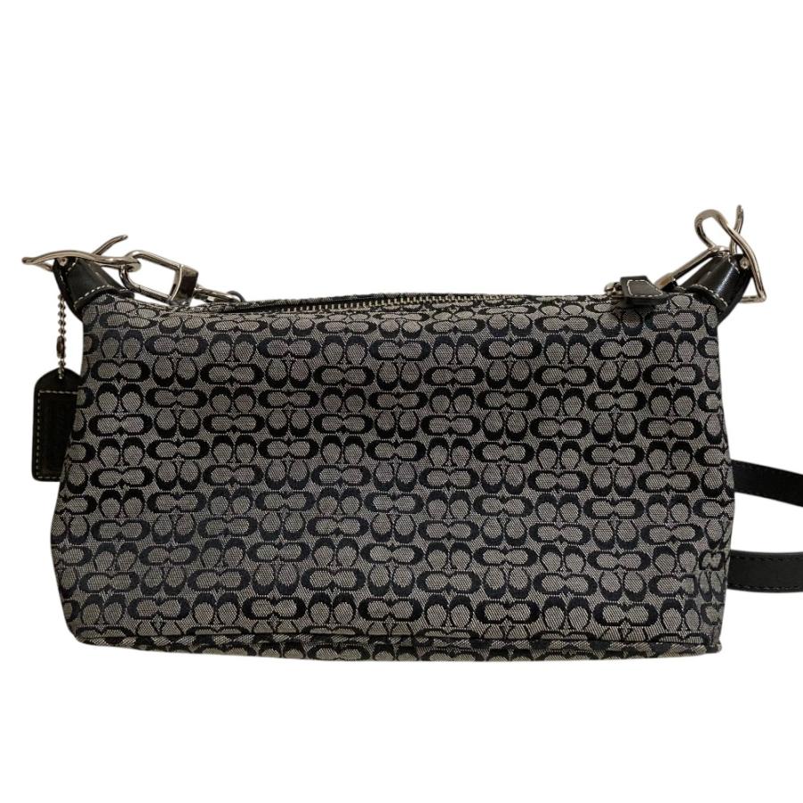COACH（コーチ） 美品 ミニシグネチャー キャンバス ショルダーバッグ