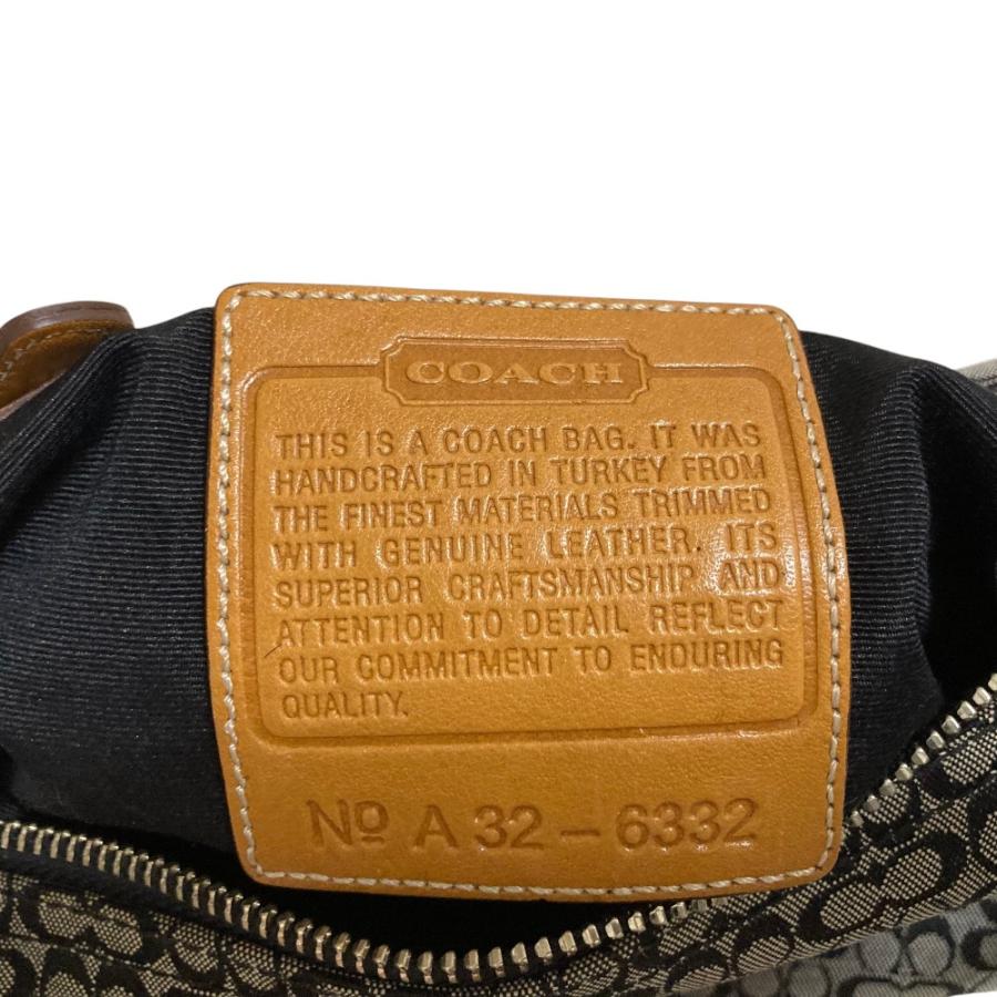 COACH（コーチ） 美品 ミニシグネチャー キャンバス ショルダーバッグ
